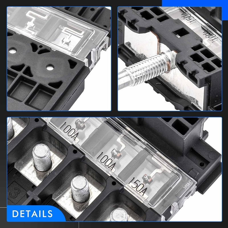 RHAOCZIYAUTO 68089468AA Headlight Main Fuse Block Fit for Dodge Durango 2011-2023 for Jeep Grand Cherokee 2012-2021, Grand Cherokee WK 2022, 12V Power Distribution Module Box Replaces# 956-601 FH65 956601 - Image 5